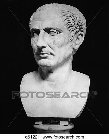 White Marble Bust Roman Dictator Gaius Julius Caesar National Museum Naples Italy Circa 40Bc View Large Photo Image Stock Image - White Marble Bust Roman Dictator Gaius Julius Caesar National Museum Naples Italy Circa 40Bc. Fotosearch