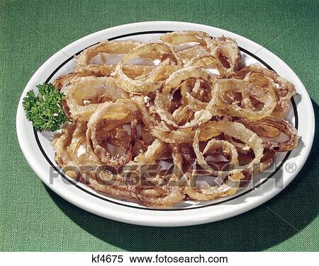1950S 1960S Plate Of French Fried Onion Rings View Large Photo Image Stock Photography - 1950S 1960S Plate Of French Fried Onion Rings . Fotosearch