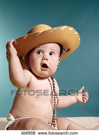 infant boy cowboy hat