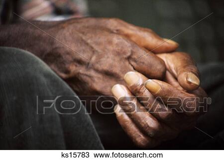 1970S Detail Hands African American Elderly Man Male Age Aging Racism Old Senior Sad Worry Pensive View Large Photo Image Stock Image - 1970S Detail Hands African American Elderly Man Male Age Aging Racism Old Senior Sad Worry Pensive. Fotosearch