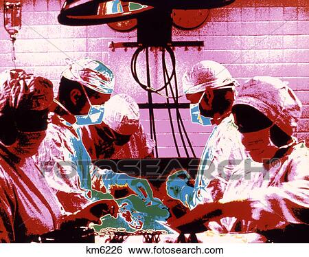 1980S Operating Room Scene Symbolic Graphic View Large Photo Image Stock Photograph - 1980S Operating Room Scene Symbolic Graphic . Fotosearch