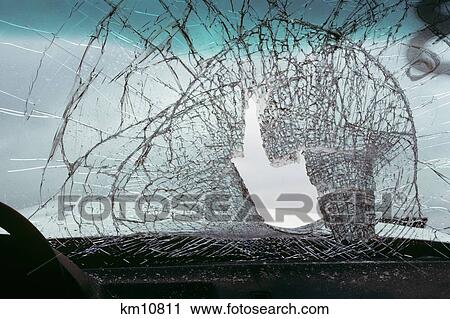 1990S Passenger Head Impact On Windshield No Seat Belt View Large Photo Image Stock Image - 1990S Passenger Head Impact On Windshield No Seat Belt . Fotosearch