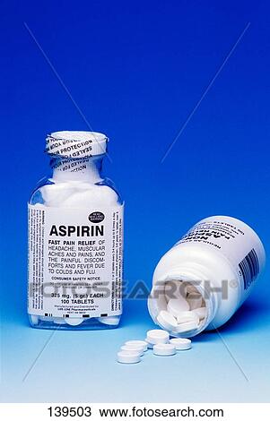 1990S Two Generic Brand Pain Relief Medicine Aspirin Bottles One Open Tablets Spilling Out View Large Photo Image Stock Image - 1990S Two Generic Brand Pain Relief Medicine Aspirin Bottles One Open Tablets Spilling Out. Fotosearch