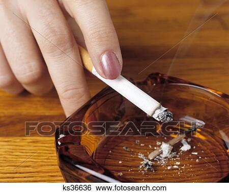1990S Woman'S Hand Holding A Cigarette Over An Ashtray View Large Photo Image Stock Photograph - 1990S Woman'S Hand Holding A Cigarette Over An Ashtray . Fotosearch