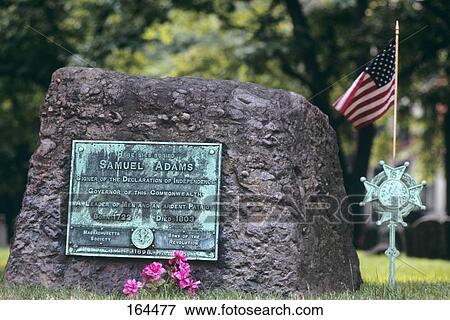 Samuel Adams Tombstone Boston Massachusetts Usa View Large Photo Image Stock Photo - Samuel Adams Tombstone Boston Massachusetts Usa. Fotosearch