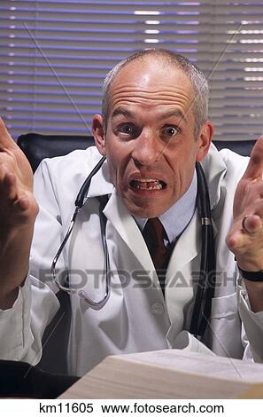 Upset Doctor Making Hand Gestures View Large Photo Image Stock Photography - Upset Doctor Making Hand Gestures . Fotosearch