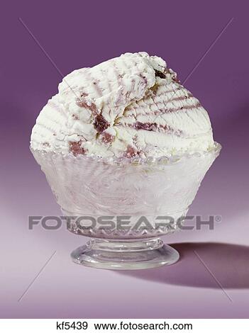 1950S 1960S Dish Of Strawberry Ripple Ice Cream View Large Photo Image Stock Photo - 1950S 1960S Dish Of Strawberry Ripple Ice Cream. Fotosearch