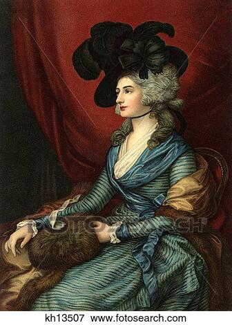 1785 Portrait Of Sarah Siddons A Welsh Actress By Sir Thomas Gainsborough View Large Photo Image Stock Photo - 1785 Portrait Of Sarah Siddons A Welsh Actress By Sir Thomas Gainsborough . Fotosearch