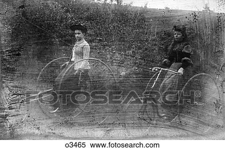 1900S Two Girls Riding Tricycles On Lawn Glass Plate Severely Scratched View Large Photo Image Stock Photography - 1900S Two Girls Riding Tricycles On Lawn Glass Plate Severely Scratched. Fotosearch