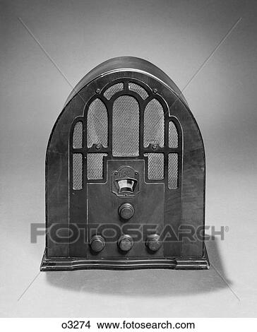 1930S Old Time Zenith Model 805 Cathedral Style Am Radio 1935 View Large Photo Image Picture - 1930S Old Time Zenith Model 805 Cathedral Style Am Radio 1935. Fotosearch