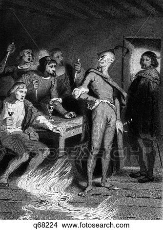 1600S German Legend Faust A Scholar Makes A Pact For His Soul With Smiling Mephistopheles A Demon Engraving By Tony Johannot View Large Photo Image Picture - 1600S German Legend Faust A Scholar Makes A Pact For His Soul With Smiling Mephistopheles A Demon Engraving By Tony Johannot. Fotosearch