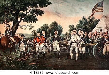 1770s SURRENDER OF BURGOYNE TO GENERAL GATES OCTOBER 17 1777 PAINTING BY TRUMBULL SARATOGA NEW YORK STATE COLONIAL AMERICA View Large Photo Image Stock Photo - 1770s SURRENDER OF BURGOYNE TO GENERAL GATES OCTOBER 17 1777 PAINTING BY TRUMBULL SARATOGA NEW YORK STATE COLONIAL AMERICA. Fotosearch