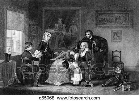 1840S 1847 The Mexican Express Newspaper Brings Sad News To SoldierS Family Of Death During Mexican American War View Large Photo Image Stock Photo - 1840S 1847 The Mexican Express Newspaper Brings Sad News To SoldierS Family Of Death During Mexican American War. Fotosearch