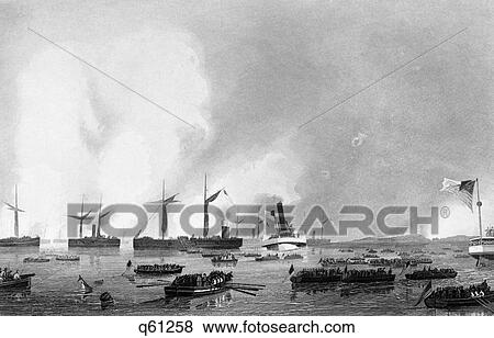 1860S 1862 Union Troops Landing On Roanoke Island North Carolina Beginning Of The Burnside Expedition View Large Photo Image Stock Photo - 1860S 1862 Union Troops Landing On Roanoke Island North Carolina Beginning Of The Burnside Expedition. Fotosearch