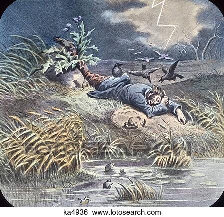 1860S 1870S Temperance Movement Lantern Slide The Drunkard'S Career Scene 12 The Death That Precedes Eternal Death View Large Photo Image Stock Photograph - 1860S 1870S Temperance Movement Lantern Slide The Drunkard'S Career Scene 12 The Death That Precedes Eternal Death. Fotosearch