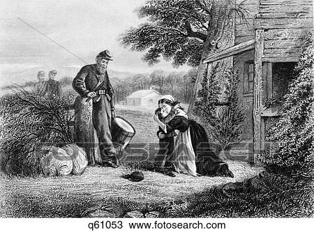 1860S The Mothers Sacrifice Kissing Her Young Son About To Become A Drummer Boy For Union Troops In American Civil War View Large Photo Image Stock Image - 1860S The Mothers Sacrifice Kissing Her Young Son About To Become A Drummer Boy For Union Troops In American Civil War. Fotosearch