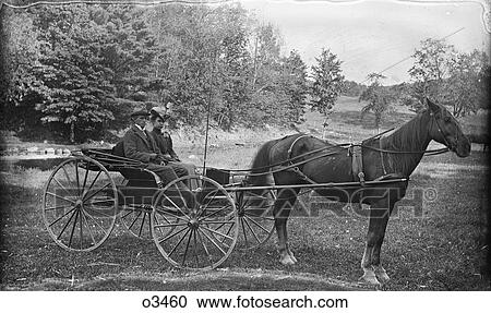 1890 1890S Turn Of The 20Th Century Couple Man Woman Riding In Horse Drawn Buggy Carriage Looking At Camera View Large Photo Image Stock Image - 1890 1890S Turn Of The 20Th Century Couple Man Woman Riding In Horse Drawn Buggy Carriage Looking At Camera. Fotosearch