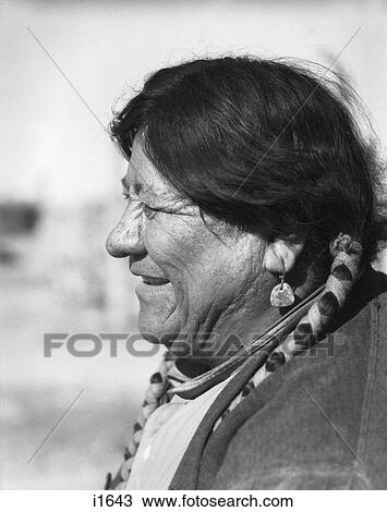 1930S Portrait Profile Smiling Native American Man Wearing Earring & Braids San Ildefonso Pueblo New Mexico Usa View Large Photo Image Stock Image - 1930S Portrait Profile Smiling Native American Man Wearing Earring & Braids San Ildefonso Pueblo New Mexico Usa. Fotosearch