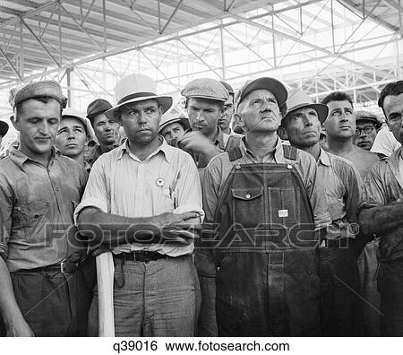 1940S 1930S Men Construction Workers Building Site View Large Photo Image Stock Photograph - 1940S 1930S Men Construction Workers Building Site. Fotosearch