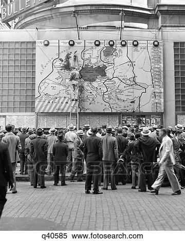 1940S Crowd Reading War Map In Front Of Philadelphia Bulletin Building Philadelphia Pa Usa View Large Photo Image Stock Photography - 1940S Crowd Reading War Map In Front Of Philadelphia Bulletin Building Philadelphia Pa Usa. Fotosearch