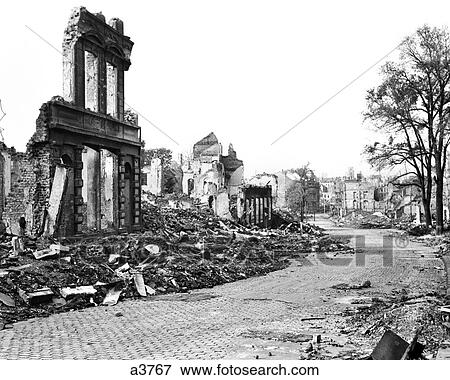 1940s RUINS OF AACHEN GERMANY DESTROYED BY ALLIED BOMBS AND WAFFEN SS AS A RESULT OF FANATIC NAZI DEFENSE View Large Photo Image Stock Photo - 1940s RUINS OF AACHEN GERMANY DESTROYED BY ALLIED BOMBS AND WAFFEN SS AS A RESULT OF FANATIC NAZI DEFENSE. Fotosearch
