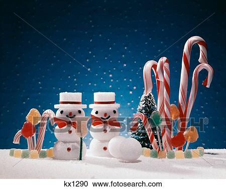 1960S Christmas Candy Canes Gumdrops Snowman Still Life View Large Photo Image Stock Image - 1960S Christmas Candy Canes Gumdrops Snowman Still Life. Fotosearch