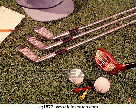 1960s GOLFING STILL LIFE GOLF GEAR TEES BALLSR CLUBS IRONS DRIVE HAT SCORE CARD EQUIPMENT ON GRASS BACKGROUND View Large Photo Image Stock Image - 1960s GOLFING STILL LIFE GOLF GEAR TEES BALLSR CLUBS IRONS DRIVE HAT SCORE CARD EQUIPMENT ON GRASS BACKGROUND. Fotosearch