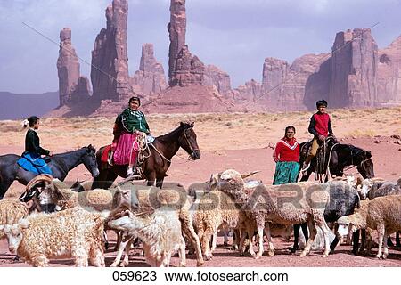 1960S Navajo Shepherds In Monument Valley Utah Usa View Large Photo Image Stock Image - 1960S Navajo Shepherds In Monument Valley Utah Usa. Fotosearch