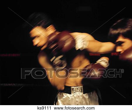 1970s MAN BOXER BEING PUNCHED IN THE FACE View Large Photo Image Stock Image - 1970s MAN BOXER BEING PUNCHED IN THE FACE. Fotosearch