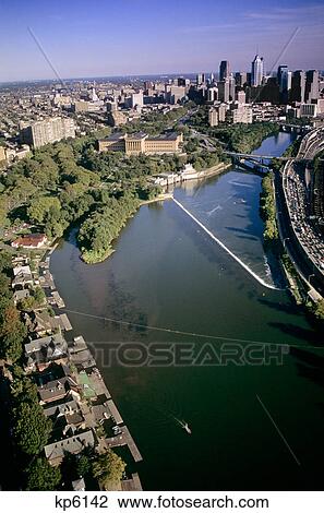 1990s 1994 AERIAL VIEW OF SCHUYLKILL RIVER AND SKYLINE PHILADELPHIA PENNSYLVANIA USA View Large Photo Image Stock Image - 1990s 1994 AERIAL VIEW OF SCHUYLKILL RIVER AND SKYLINE PHILADELPHIA PENNSYLVANIA USA. Fotosearch
