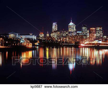 1990s CITY SKYLINE AT NIGHT WITH BELL ATLANTIC TOWER LIBERTY PLACE ART MUSEUM PHILADELPHIA PENNSYLVANIA USA View Large Photo Image Stock Photo - 1990s CITY SKYLINE AT NIGHT WITH BELL ATLANTIC TOWER LIBERTY PLACE ART MUSEUM PHILADELPHIA PENNSYLVANIA USA. Fotosearch