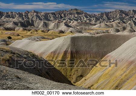 Stock Image - Badlands National Park South Dakota. Fotosearch