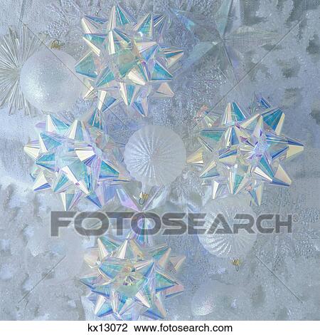 IRIDESCENT CHRISTMAS ORNAMENTS AND GIFT WRAPS BOWS View Large Photo Image Stock Image - IRIDESCENT CHRISTMAS ORNAMENTS AND GIFT WRAPS BOWS. Fotosearch