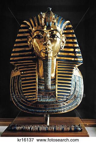 King Tut'S Mask Cairo Museum Egypt View Large Photo Image Stock Photo - King Tut'S Mask Cairo Museum Egypt. Fotosearch