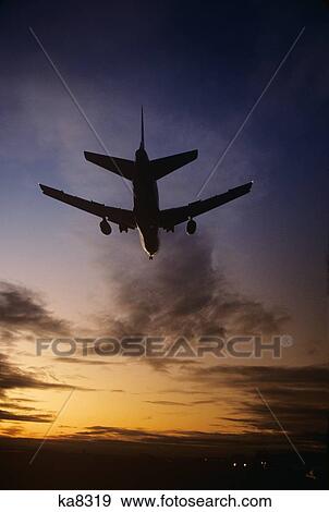 Lockheed 1011 Jet Airplane Landing View Large Photo Image Stock Photo - Lockheed 1011 Jet Airplane Landing. Fotosearch