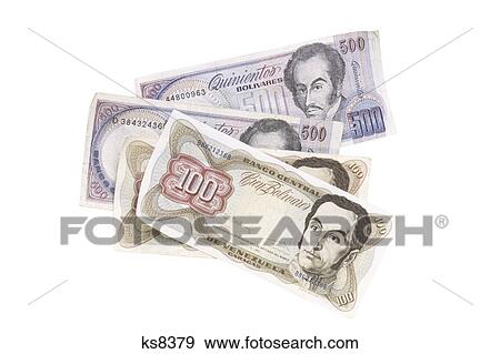Stock Photograph - Venezuela currency. Fotosearch - Search Stock Photography, Posters, Pictures, and Photo Clipart Images