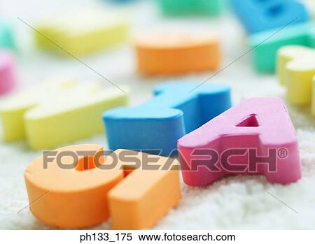 Toy numbers and alphabets View Large Photo Image Stock Photography - Toy numbers and alphabets. Fotosearch