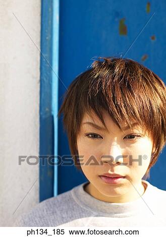Young woman looking ahead View Large Photo Image Stock Photography - Young woman looking ahead. Fotosearch