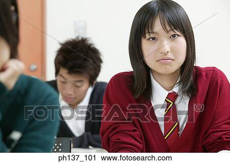 Teenagers in class View Large Photo Image Stock Image - Teenagers in class. Fotosearch