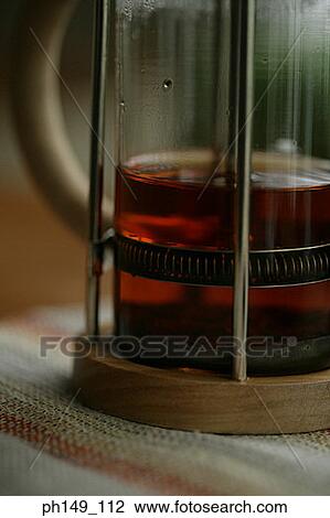 Stock Image - Close-up of a coffee maker. Fotosearch