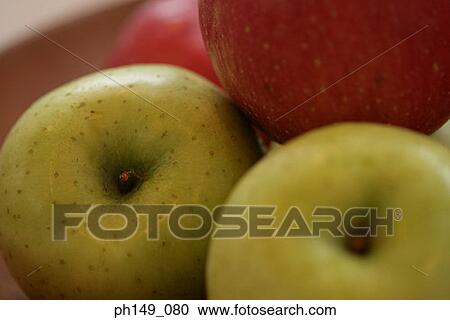 Close-up of apples View Large Photo Image Stock Image - Close-up of apples. Fotosearch