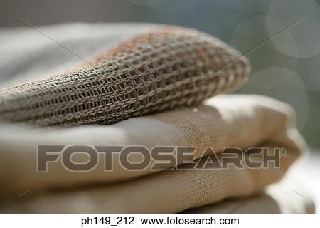Close-up of folded fabrics View Large Photo Image Stock Image - Close-up of folded fabrics. Fotosearch