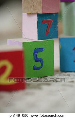 Close-up of number cubes View Large Photo Image Stock Image - Close-up of number cubes. Fotosearch