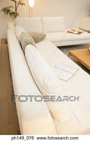 Interiors of a living room View Large Photo Image Stock Photograph - Interiors of a living room. Fotosearch