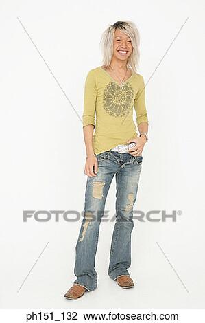 Portrait of a young man smiling View Large Photo Image Stock Image - Portrait of a young man smiling. Fotosearch