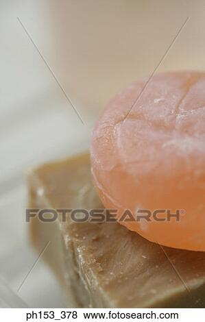 Close-up of bars of soap View Large Photo Image Stock Photo - Close-up of bars of soap. Fotosearch