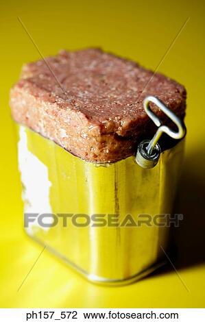 Stock Image - A can of spam. Fotosearch