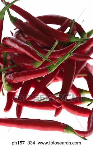 Picture - A heap of red chilli. Fotosearch
