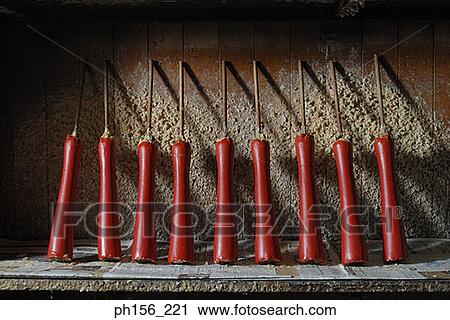 Candles on a shelf in a row View Large Photo Image Stock Image - Candles on a shelf in a row. Fotosearch