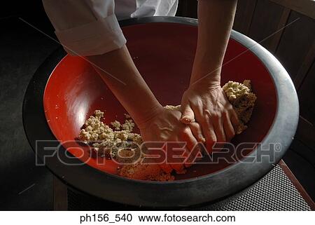 Close-up of a person's hands kneading dough View Large Photo Image Stock Image - Close-up of a person's hands kneading dough. Fotosearch